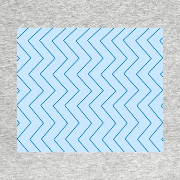 Abstract zigzag - blue. by kerens